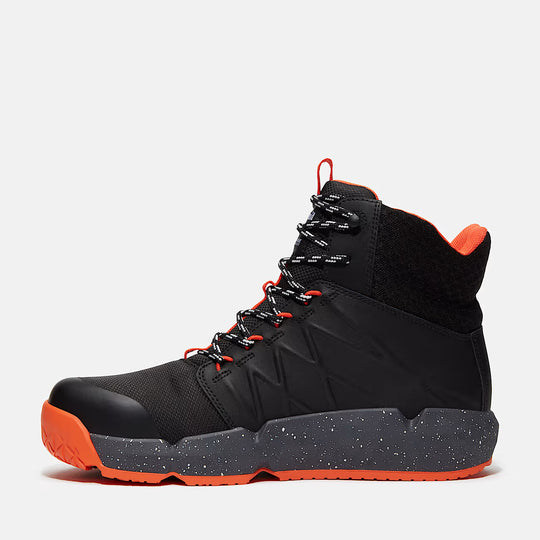 Timberland Pro Men's Morphix 6" Comp Toe Waterproof Work Boot - Black - TB0A63YKEK5 - Overlook Boots
