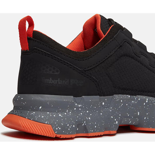 Timberland Pro Men's Powertrain Composite Toe Sneaker Work Shoe - Black- TB0A67NQEEM - Overlook Boots