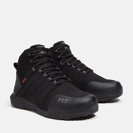 Timberland Pro Men's Radius Comp Toe Metguard Sneaker Work Shoe - Black - TB0A636KEEM - Overlook Boots