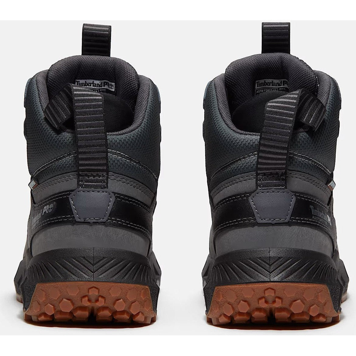 Timberland Pro Men's Tempe 6" Alloy Toe Waterproof Work Boot- Grey- TB0A67G3EJO - Overlook Boots