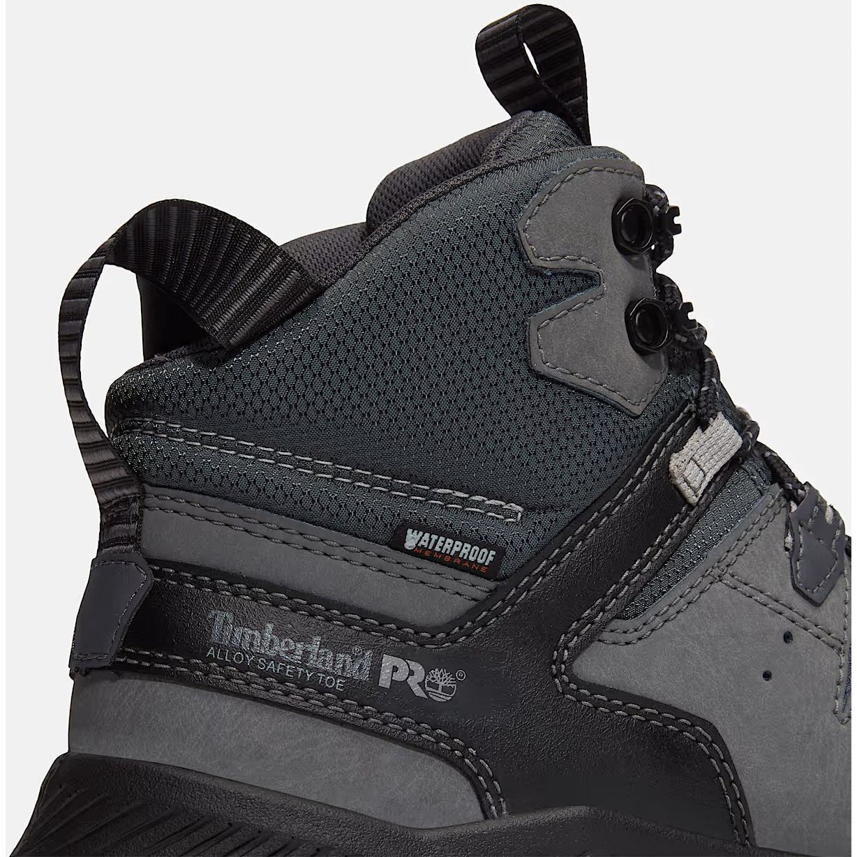 Timberland Pro Men's Tempe 6" Alloy Toe Waterproof Work Boot- Grey- TB0A67G3EJO - Overlook Boots