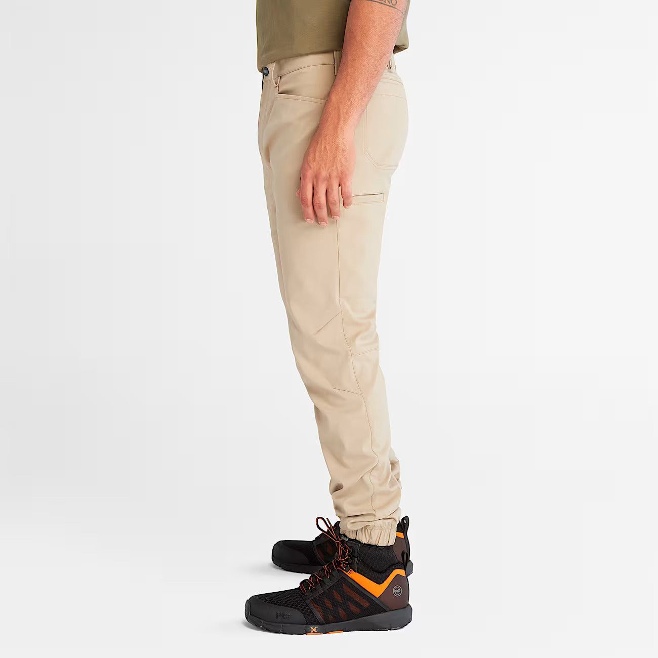 Timberland Pro Men's Tempe Jogger Work Pants -Sand- TB0A55RQAY3  - Overlook Boots