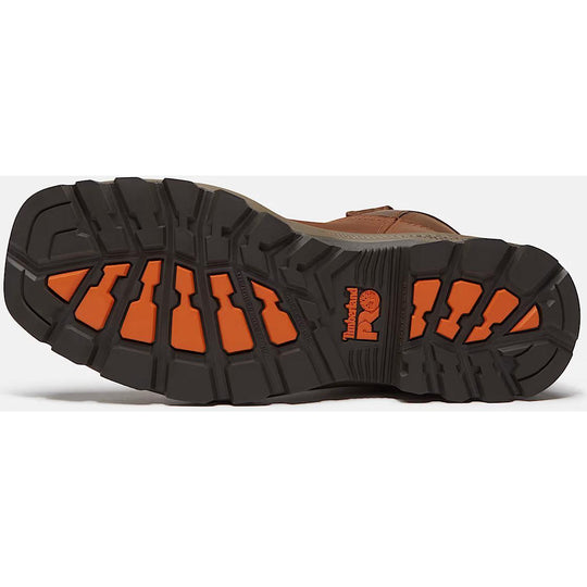 Timberland Pro Men's Titan Comp Toe WP Pull On Work Boot Brown TB0A44DGEM4 - Overlook Boots