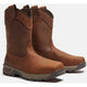 Timberland Pro Men's Titan Comp Toe WP Pull On Work Boot Brown TB0A44DGEM4 - Overlook Boots