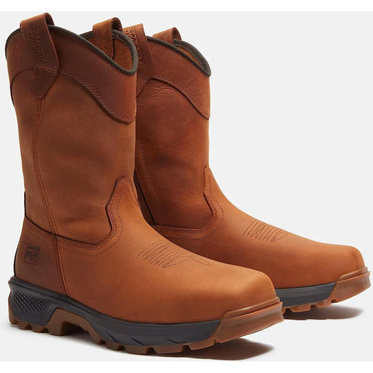 Timberland Pro Men's Titan EV CT Pull On Work Boot- Brown- TB0A435GEM4 - Overlook Boots