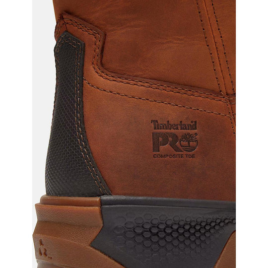 Timberland Pro Men's Titan EV CT Pull On Work Boot- Brown- TB0A435GEM4 - Overlook Boots