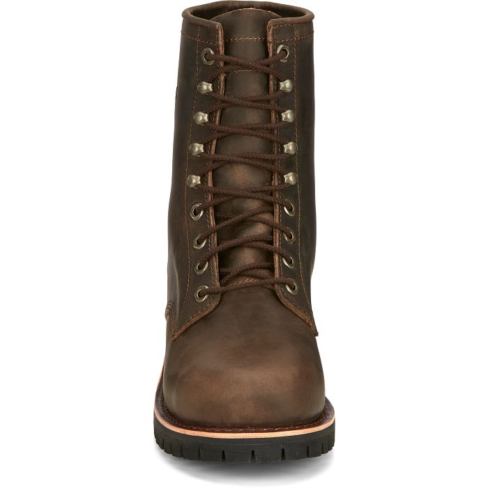 Chippewa Men's Classic 2.0 8" Composite Toe Lace Up Work Boot -Brown- NC2091 - Overlook Boots