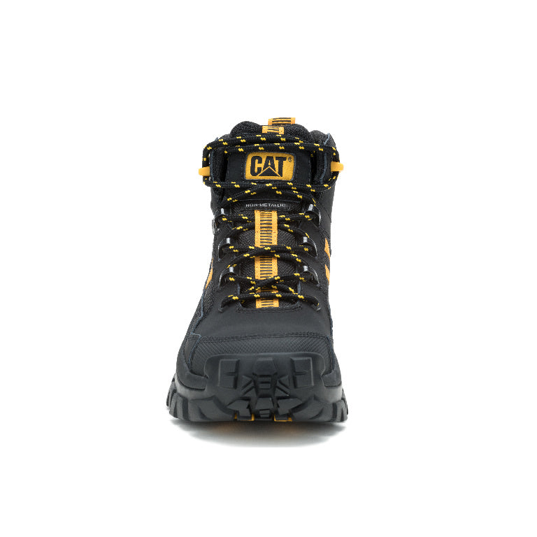 Cat Men's Invader Mid Vent Composite Toe Waterproof Slip Resistant Wor