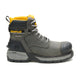 Cat Men's Excavator PowerSpring 6" WP Comp Toe Work Boot - Grey - P91824