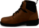Justin Men's Gritland 6" Steel Toe Waterproof Work Boot - Brown - PD645