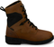 Justin Men's Underdog 8" Soft Toe Waterproof Work Boot - Brown - PD668 7 / Medium / Brown - Overlook Boots