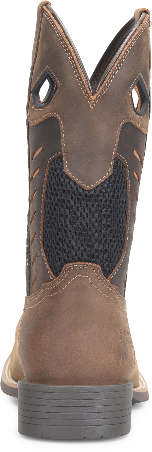 Phantom Rider Men's Rudess 11" Roper Western Work Boot - Brown - PH5041 - Overlook Boots
