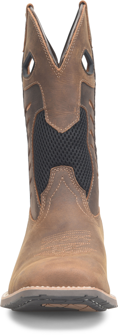 Phantom Rider Men's Rudess 11" Roper Western Work Boot - Brown - PH5041 - Overlook Boots