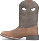 Phantom Rider Men's McCarthy 11" Roper Western Work Boot - Brown - PH5042 - Overlook Boots