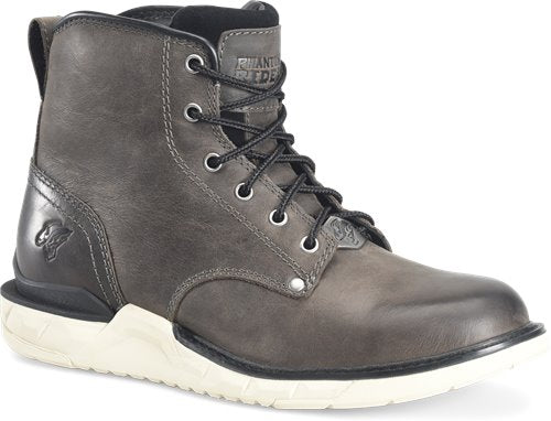 Phantom Rider Men's Carey 6" Lacer Western Work Boot - Black - PH5062 - Overlook Boots