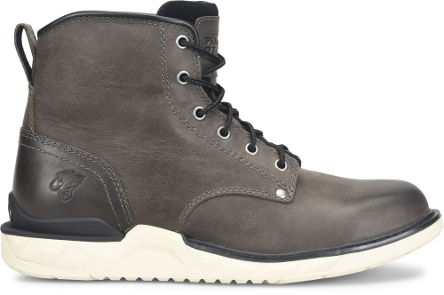 Phantom Rider Men's Carey 6" Lacer Western Work Boot - Black - PH5062 7.5 / Medium / Black - Overlook Boots