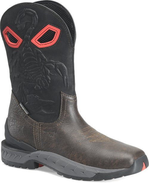 Phantom Rider Men's Death Stalker 11" WP Western Work Boot - Brown - PH6001 - Overlook Boots