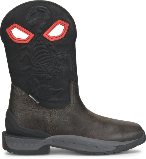 Phantom Rider Men's Death Stalker 11" WP Western Work Boot - Brown - PH6001 6 / Medium / Brown - Overlook Boots