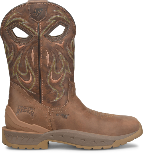 Phantom Rider Men's Sand Strike 11" WP Western Work Boot - Brown - PH6006 6 / Medium / Brown - Overlook Boots