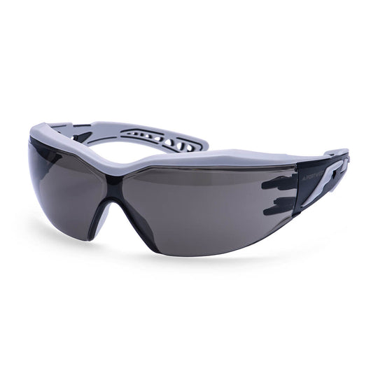 Portwest Dynamic Plus Safety Glasses - Smoke - 12 Pack - PS20 Default Title - Overlook Boots
