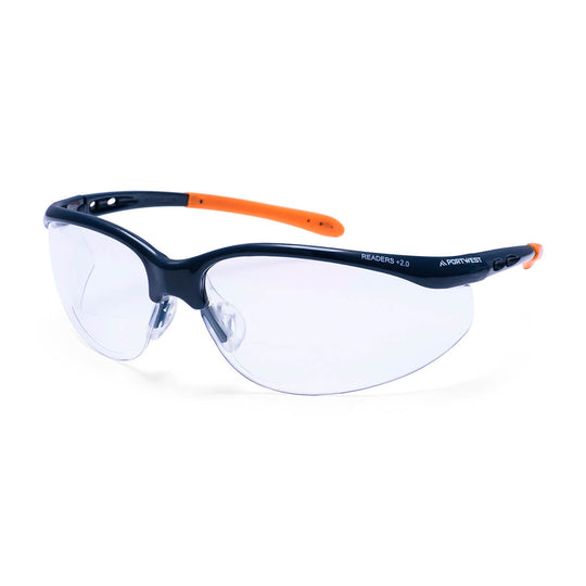 Portwest Safety Readers - Clear - 12 Pack - PS25 X15 - Overlook Boots