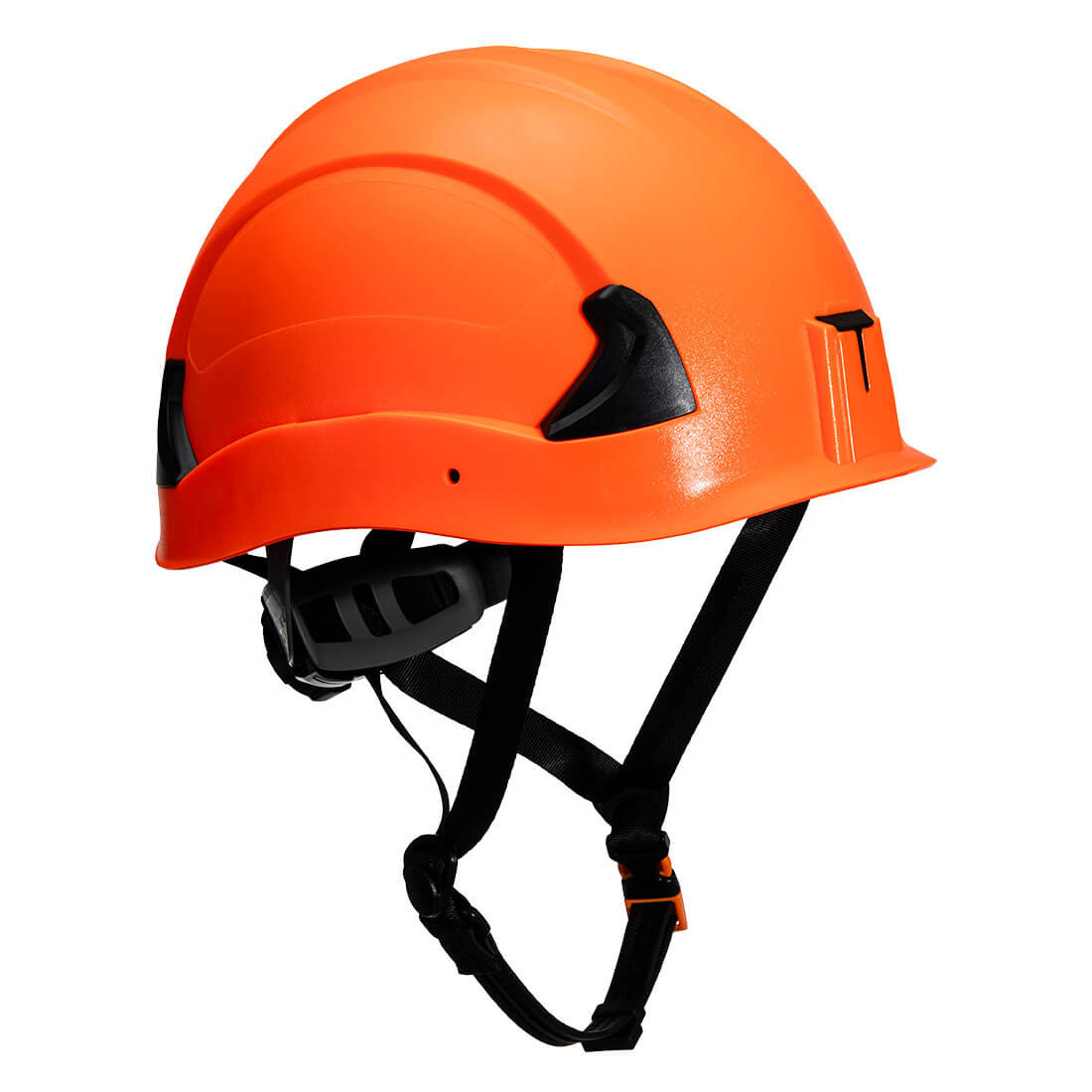 Portwest Expertbase Wheel Ratchet Safety Helmet - Orange - PS71 Orange - Overlook Boots
