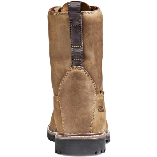 Kodiak Men's Mckinney 8" Composite Toe Waterproof Safety Work Boot -Brown- 4NLSBN - Overlook Boots