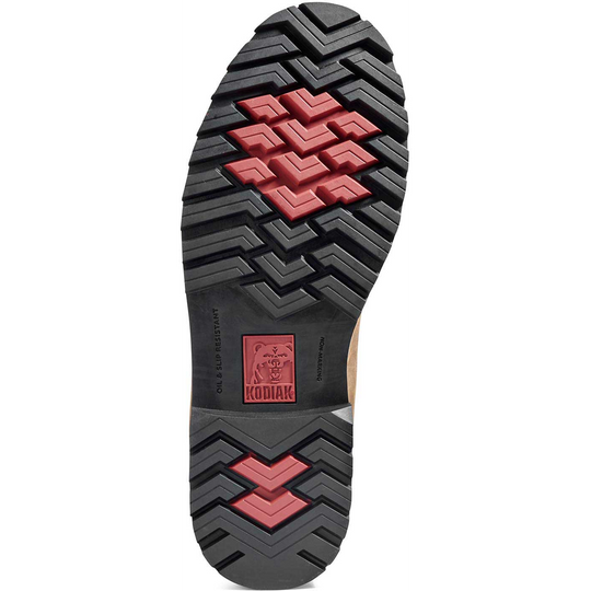 Kodiak Men's Mckinney 8" Composite Toe Waterproof Safety Work Boot -Brown- 4NLSBN - Overlook Boots