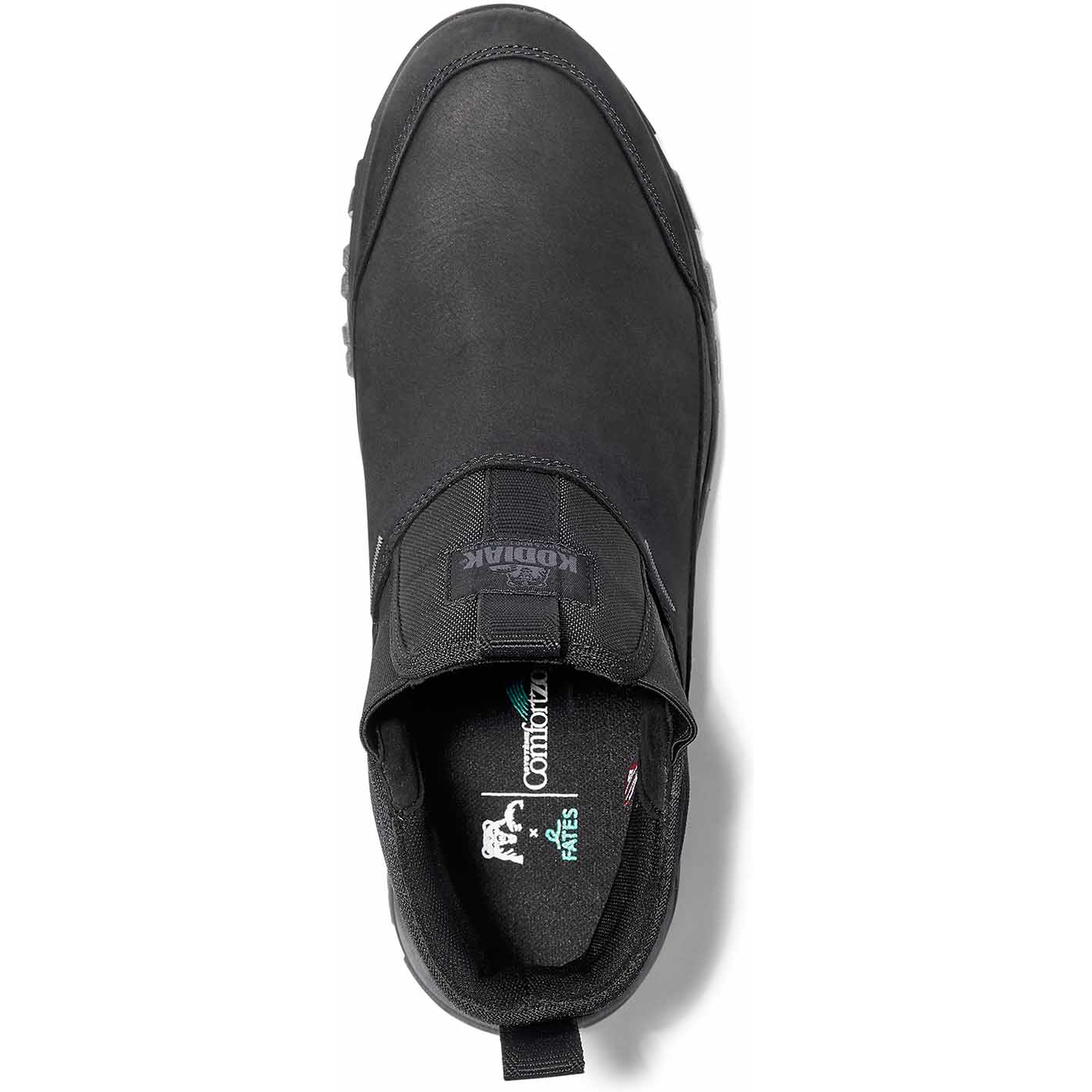 Kodiak Men's Tarbot Soft Toe WP Slip On Work Boot -Black- 4TE3BK  - Overlook Boots