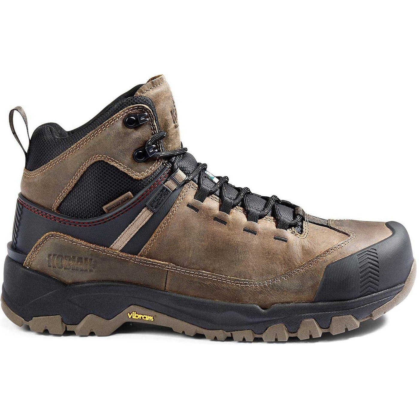 Kodiak Men's Quest Bound Comp Toe WP Hiker Work Boot -Fossil- 4TELFS 7 / Wide / Fossil - Overlook Boots