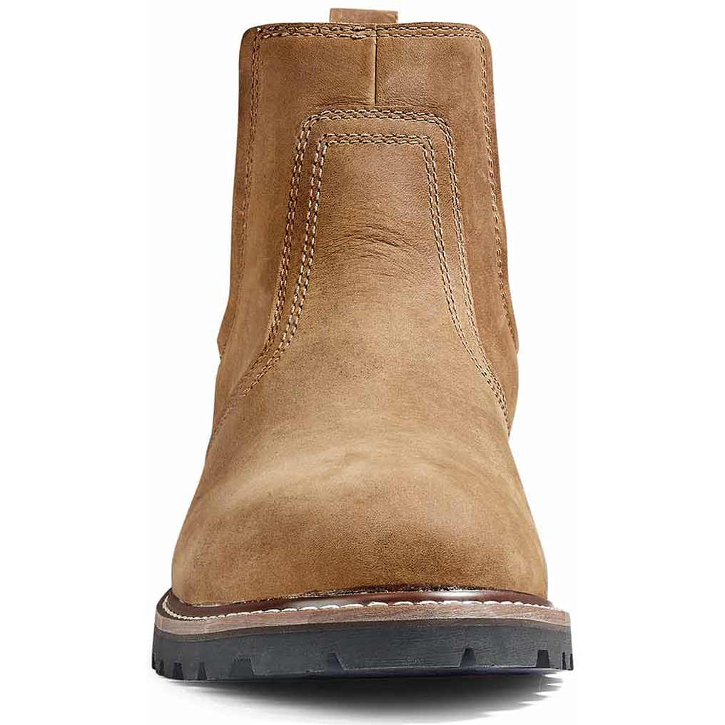 Kodiak Men's Mckinney Soft Toe WP Chelsea Work Boot -Brown- 4TESBN  - Overlook Boots