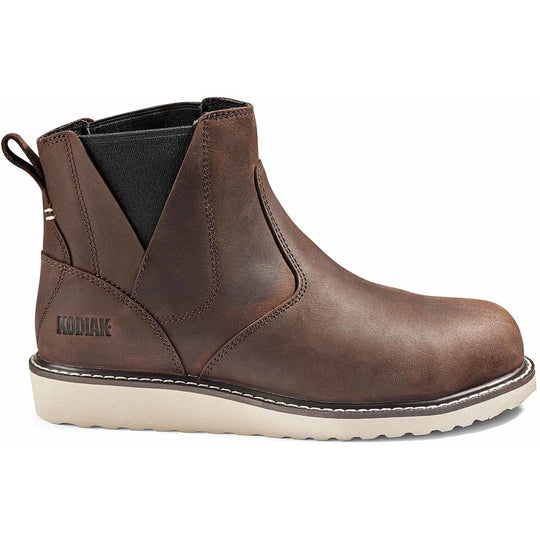 Kodiak Women's Whitton Steel Toe Puncture Resist Safety Work Boot -Brown- 4TEXDB 5 / Medium / Brown - Overlook Boots