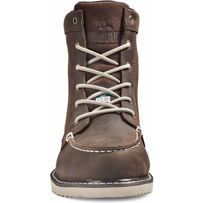 Kodiak Women's Whitton 6" ST Puncture Resist Safety Work Boot -Brown- 4TEYDB  - Overlook Boots