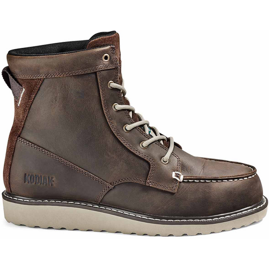 Kodiak Women's Whitton 6" Steel Toe Puncture Resist Safety Work Boot -Brown- 4TEYDB - Overlook Boots