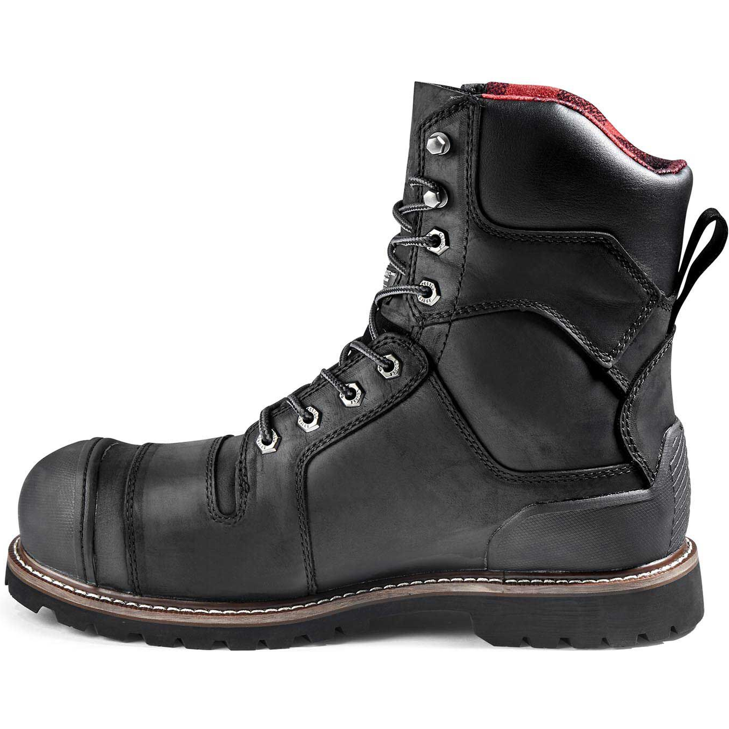 Kodiak Men's Generations Widebody 8" Comp Toe WP Work Boot -Black- 4TGCBK  - Overlook Boots