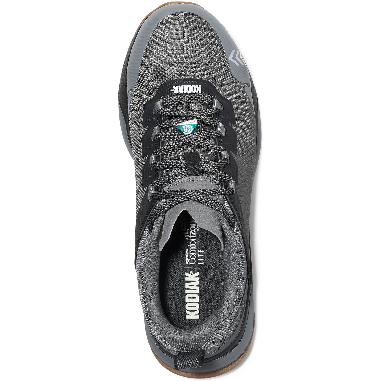 Kodiak Women's Quicktrail Low CT Athletic Safety Work Shoe -Gray- 4TGXGY  - Overlook Boots