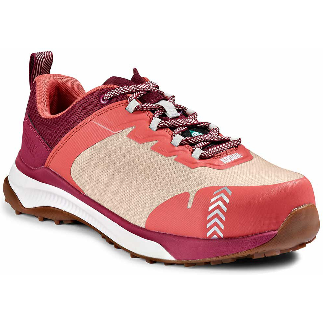 Kodiak Women's Quicktrail Low CT Athletic Safety Work Shoe -Pink- 4TGXPB 5 / Medium / Pink - Overlook Boots