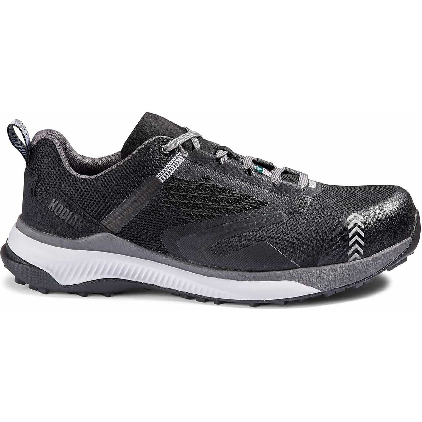 Kodiak Men's Quicktrail Low CT Athletic Safety Work Shoe -Black- 4TGYBK 7 / Wide / Black - Overlook Boots
