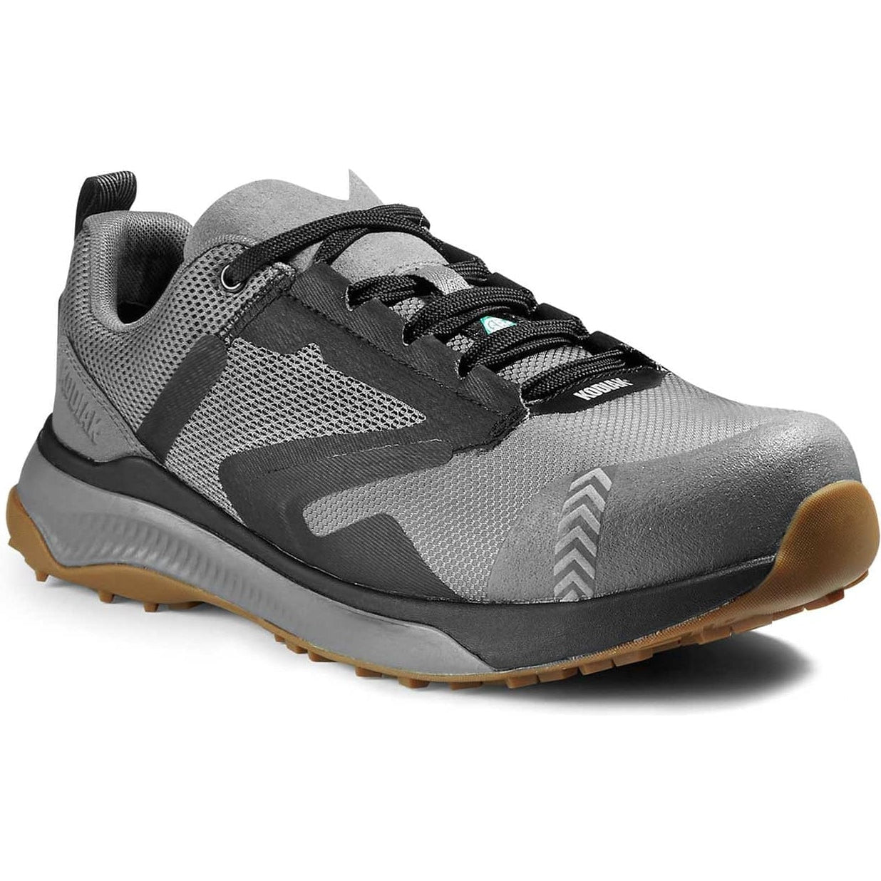 Kodiak Men's Quicktrail Low CT Athletic Safety Work Shoe -Gray- 4TGYGY 7 / Wide / Gray - Overlook Boots