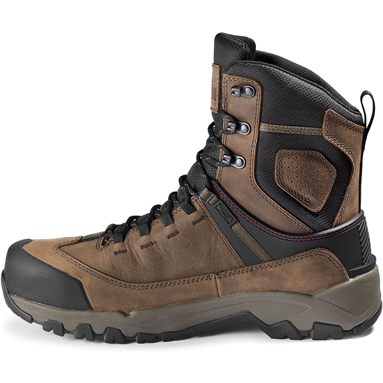 Kodiak Men's Quest Bound 8" Composite Toe Waterproof Safety Work Boot -Brown- 4THHBN - Overlook Boots