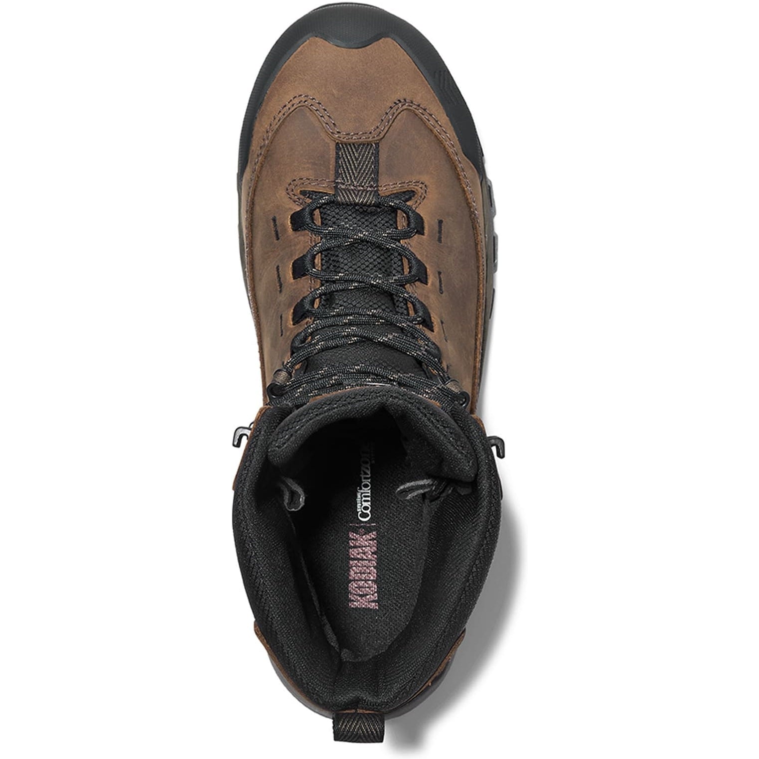 Kodiak Men's Quest Bound 8" Composite Toe Waterproof Safety Work Boot -Brown- 4THHBN - Overlook Boots