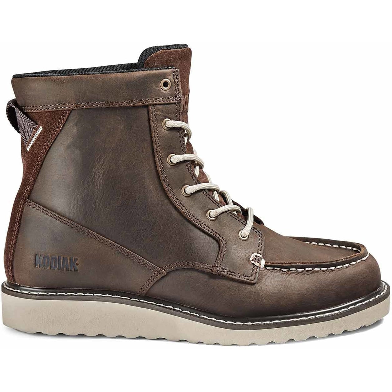 Kodiak Women's Whitton 6" Soft Toe Safety Work Boot -Brown- 4THKDB 5 / Medium / Brown - Overlook Boots