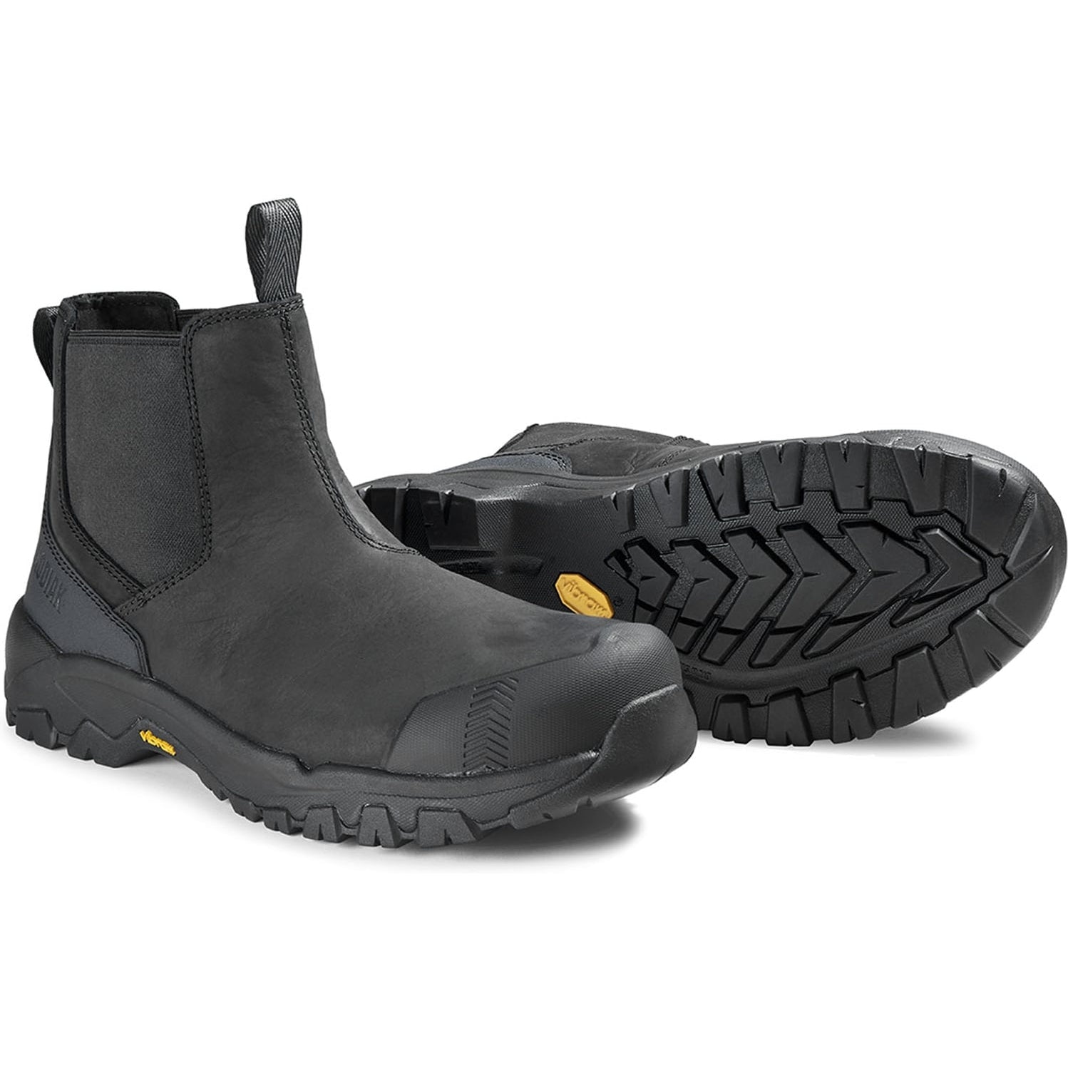 Kodiak Men's Quest Bound Comp Toe WP Chelsea Work Boot -Black- 4THNBK  - Overlook Boots