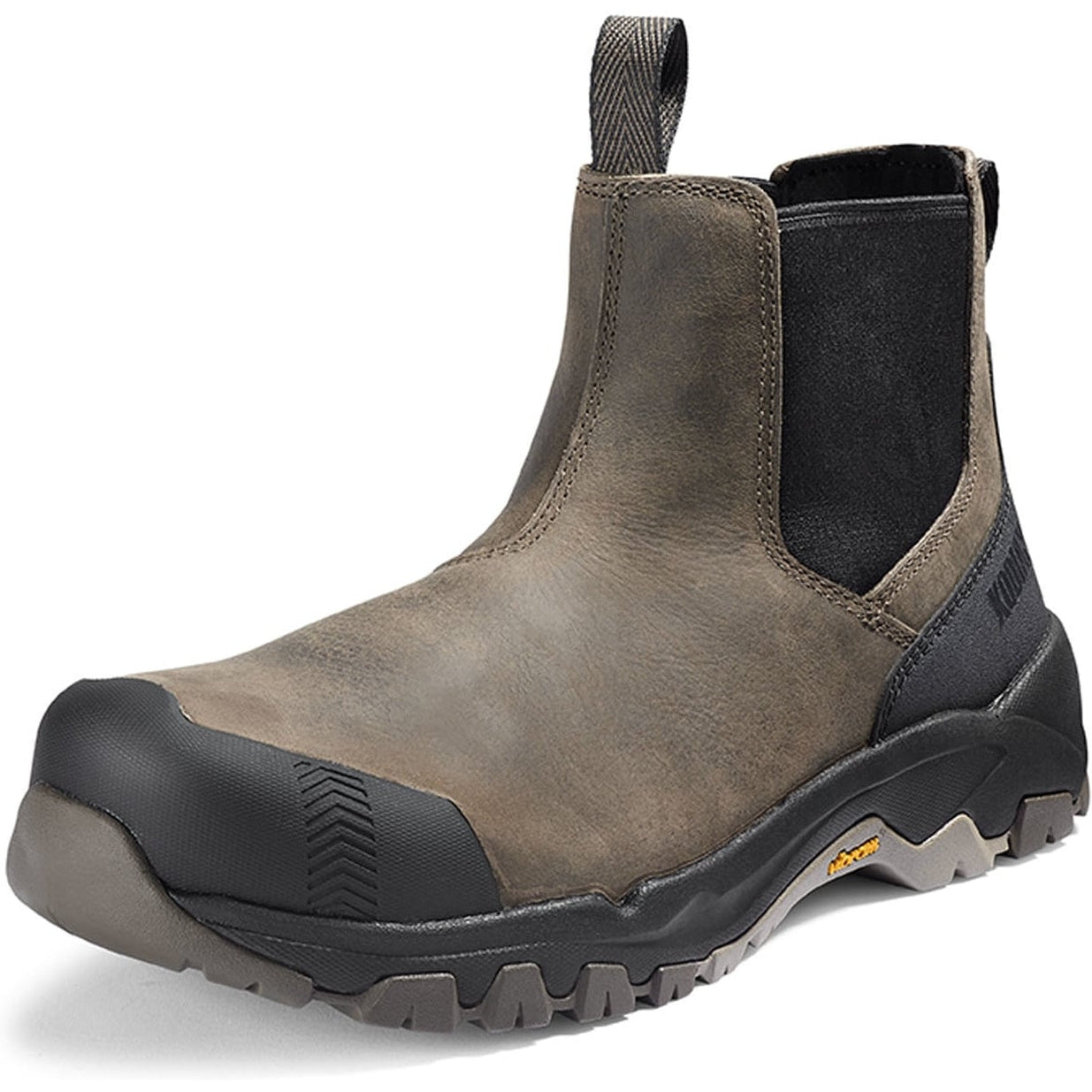 Kodiak Men's Quest Bound Comp Toe WP Chelsea Work Boot -Fossil- 4THNFS  - Overlook Boots