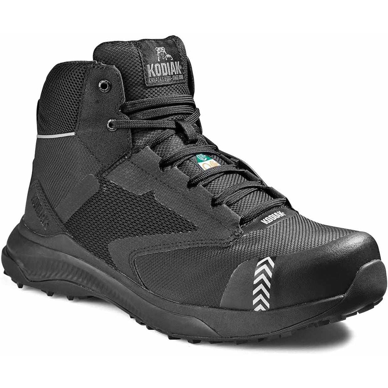 Kodiak Men's Quicktrail Mid CT Athletic Safety Work Shoe -Black- 4THQBK 7 / Wide / Black - Overlook Boots