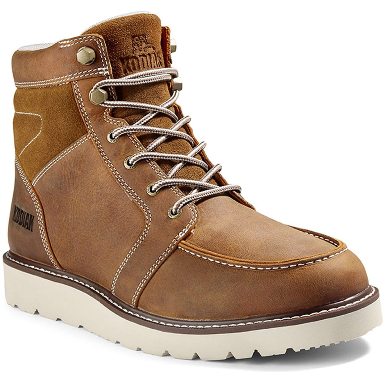 Kodiak Men's Mckinney Wedge 6" Work Boot -Wheat- 834NWT  - Overlook Boots