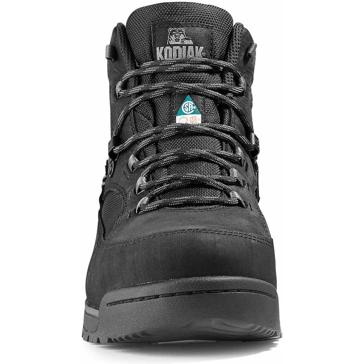 Kodiak Men's Greb Classic Steel Toe WP Hiker Safety Work Boot -Black- 834XBK  - Overlook Boots