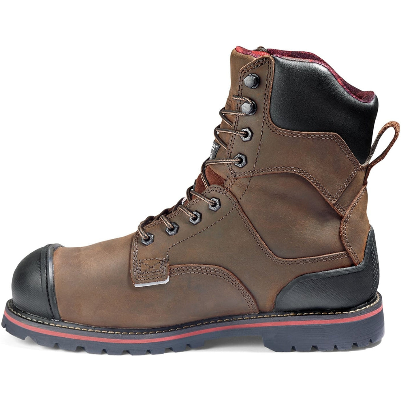 Kodiak Men's Widebody Warm 8" Comp Toe WP Work Boot -Brown- 8353DB  - Overlook Boots