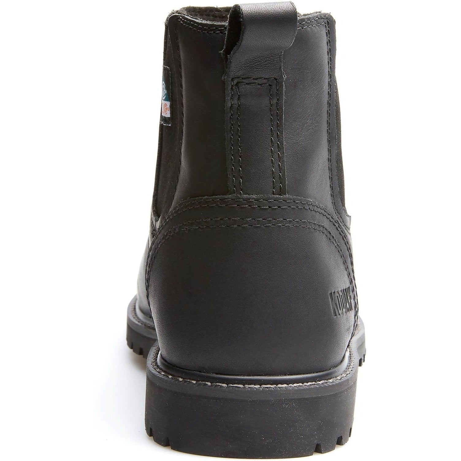Kodiak Men's Mckinney Comp Toe WP Chelsea Safety Work Boot -Black- K4TCBK  - Overlook Boots