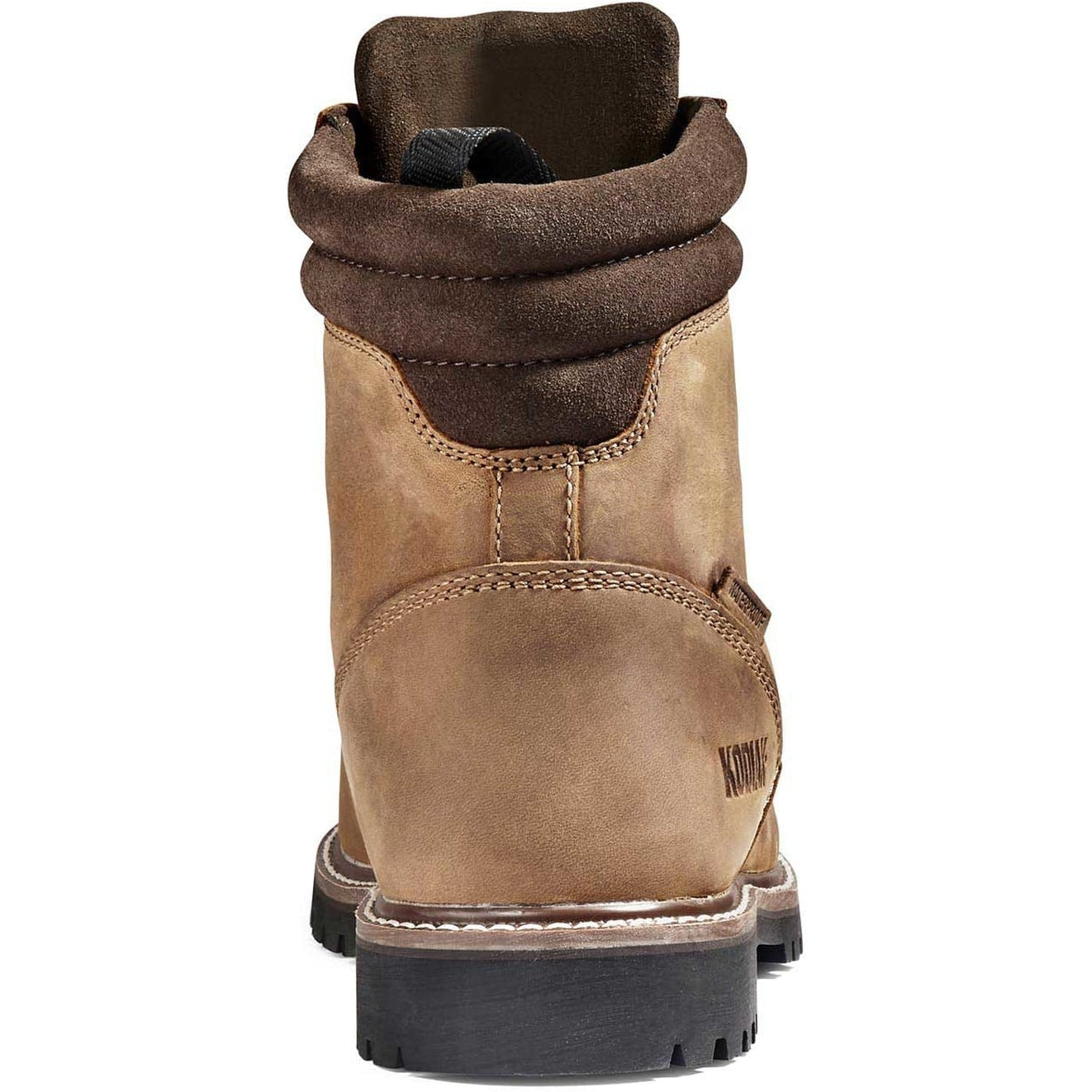 Kodiak Men's Mckinney 6" Comp Toe WP Safety Work Boot -Brown- K4TFBN  - Overlook Boots
